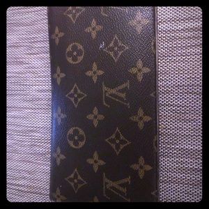 Louis Vuitton traditional monogram bi-fold wallet